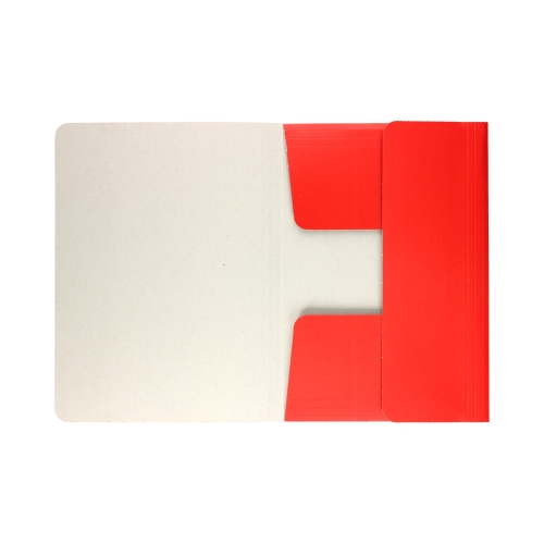 Teczka gumka A4 czerwona 400g Kiel-Tech wykrojnik