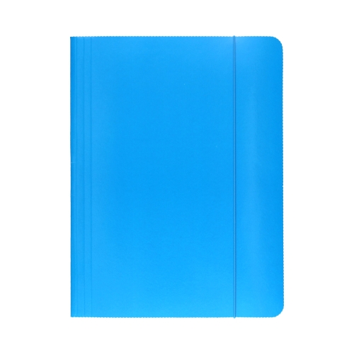 Teczka gumka A4 niebieska 400g Kiel-Tech wykrojnik