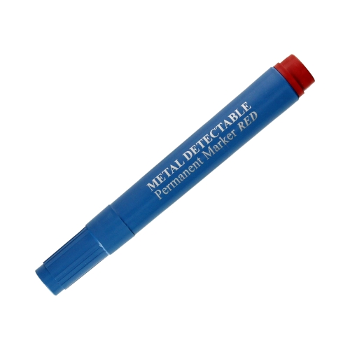 Marker wykrywalny czerwony trwały