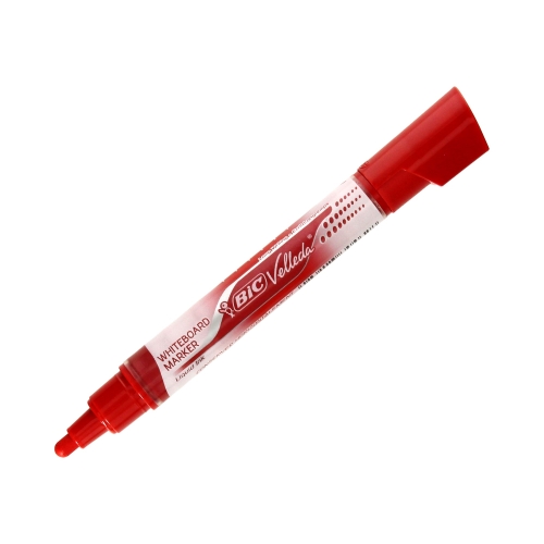 Marker tablic 2.3mm czerwony okrągły Bic LiquidInk