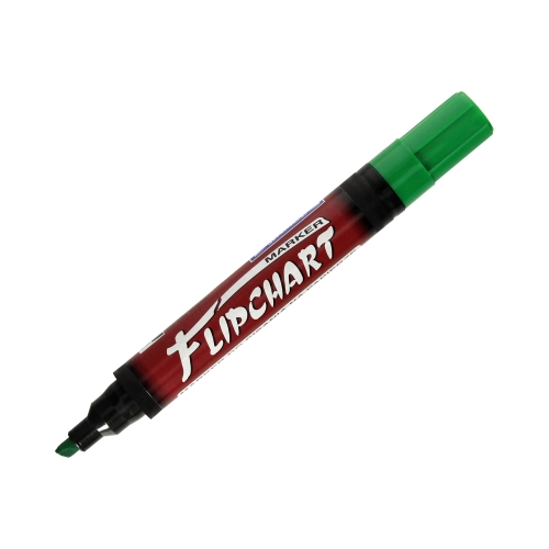 Marker flipchart zielony ścięty Kamet 1537