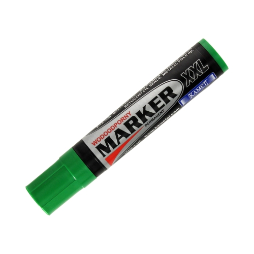 Marker permanentny 2.0-12mm zielony ścięty Kamet JumbooXXL