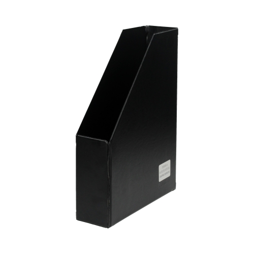 Pojemnik czasopisma 70mm czarny składany Bantex