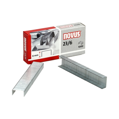 Zszywki 23/6 cynkowe (1000) HD Novus