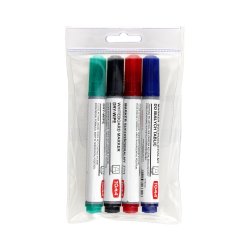 Marker tablic 4kol+gabka mag Toma TO-266Z05