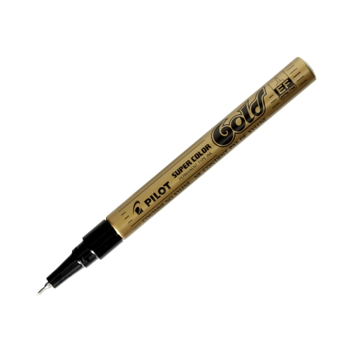 Marker olejowy 0.50mm złoty okrągły Pilot EF
