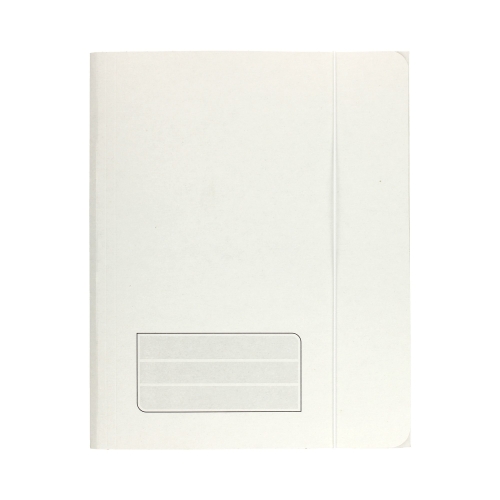 Teczka gumka A4 biała 280g Kiel-Tech