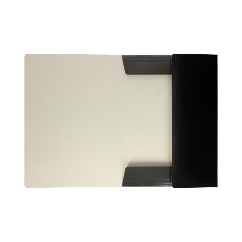 Teczka gumka A4 czarna Kiel-Tech