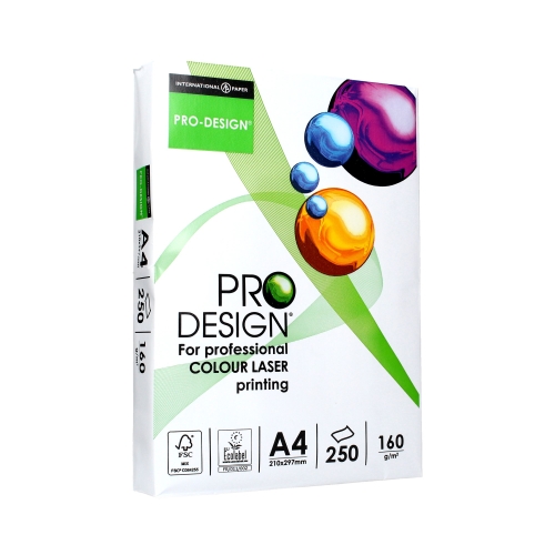 Papier ksero A4 160g satyna Pro Design (250)