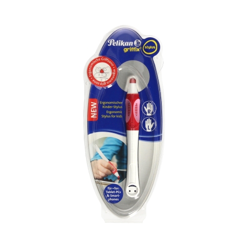 Rysik do ekranów dotykowych czerwony Pelikan Griffix Stylus