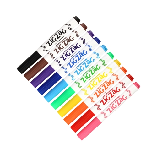 Flamastry 10kol ZigZag Colorino 34647PTR