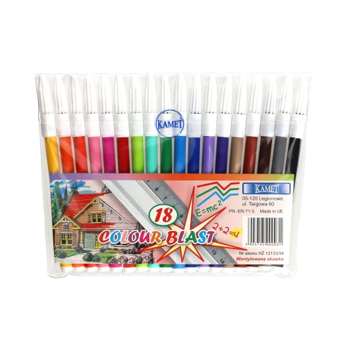 Flamastry 18kol Kamet