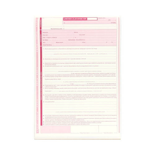 Umowa zlecenie A4 MP 511-1U