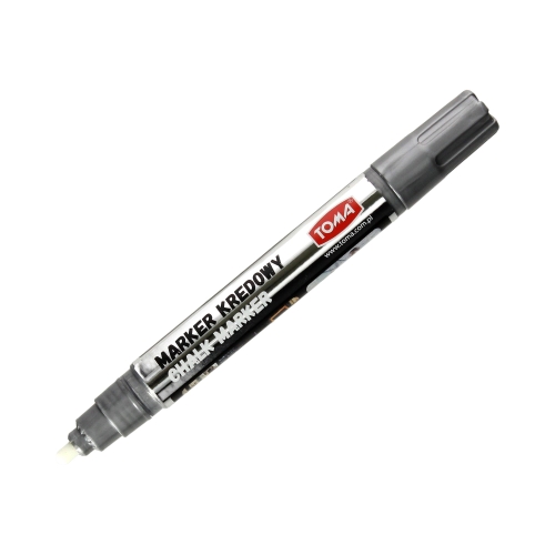 Marker kredowy 4.5mm srebrny Toma TO-292