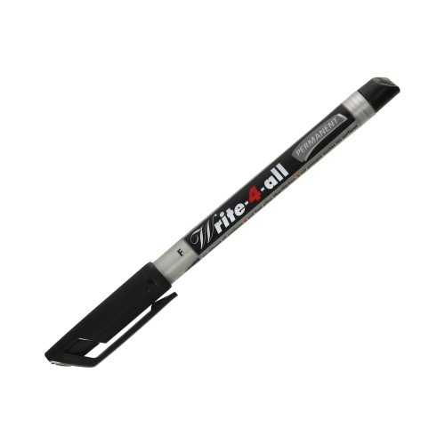 Marker permanentny 0.7mm czarny Stabilo Write-4-all