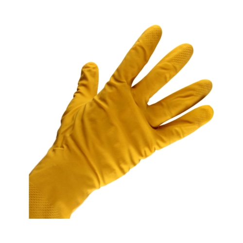 Rękawice gumowe żółte L Emil