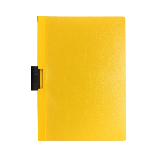 Skoroszyt zaciskowy A4/60k żółty Duraclip