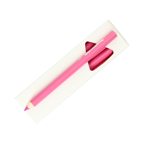 Kredki ołówkowe różowe trójkątne Bambino - 12szt. w op.