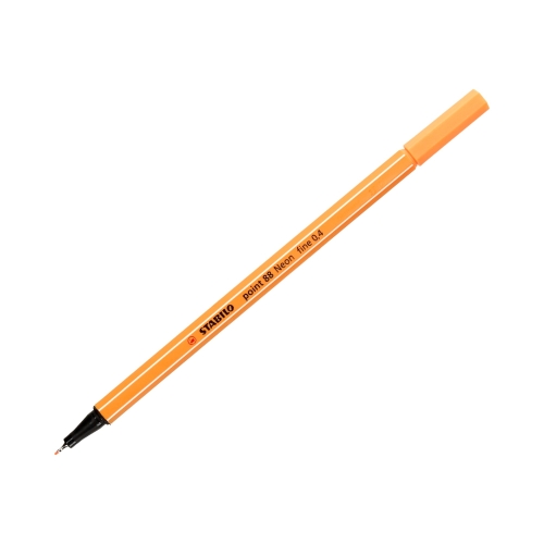 Cienkopis 0.4mm neon pomarańczowy Point 88/054
