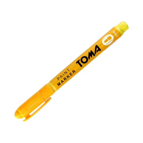 Marker olejowy 1.5mm żółty okrągły Toma TO441