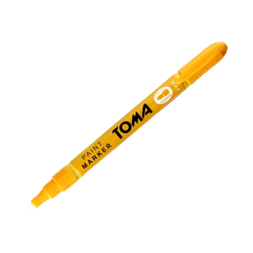 Marker olejowy 1.5mm żółty okrągły Toma TO441