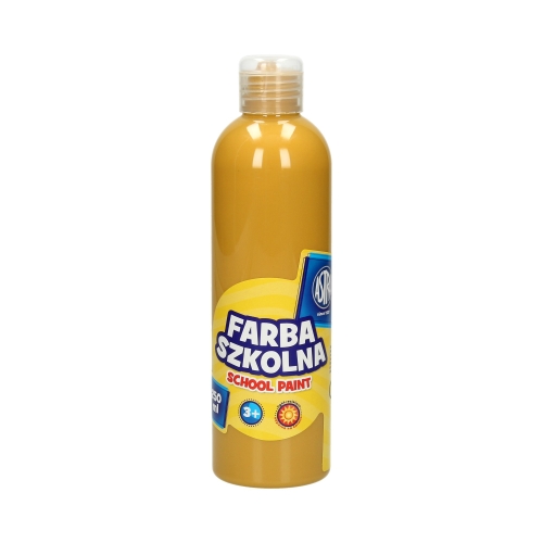 Farba szkolna jasnobrązowa 250ml Astra