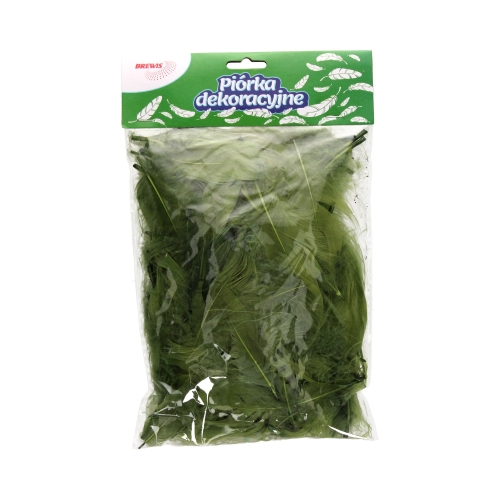 Piórka 7g oliwkowe