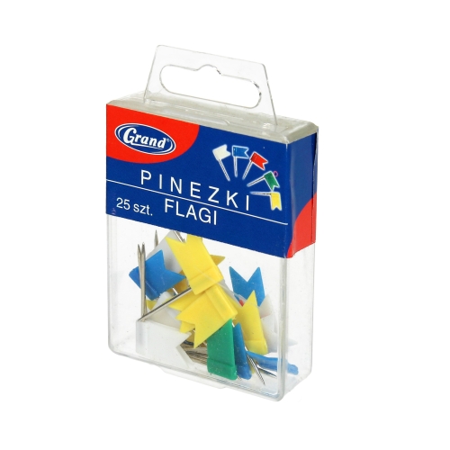 Pinezki flaga 25szt. Grand