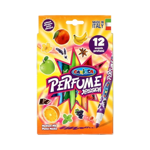 Flamastry 12kol zapachowe Xplosion Carioca