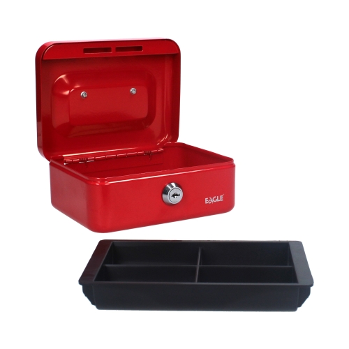 Kasetka metalowa czerwona XS 70x153x120 Eagle