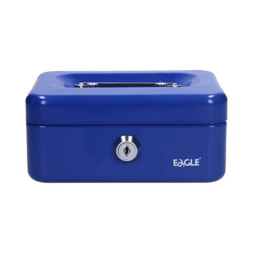 Kasetka metalowa niebieska XS 70x153x120 Eagle