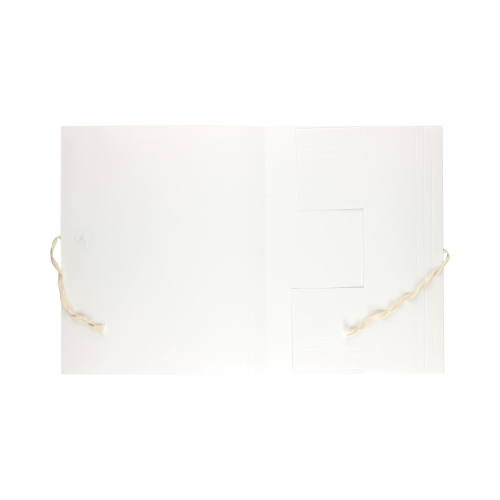 Teczka wiązana 320x250x50 biała 300g Kiel-Tech bezkwasowa