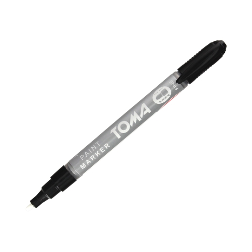 Marker olejowy 1.5mm srebrny okrągły Toma TO441