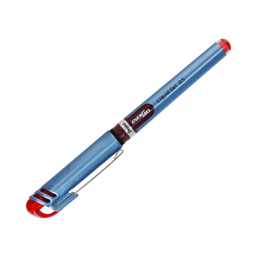 Pióro kulkowe 0.5mm czerwone Pentel EnerGel BLN15