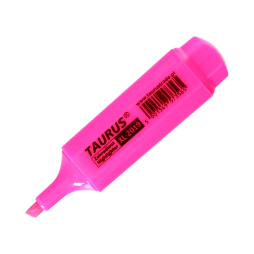 Zakreślacz 2-5mm różowy Taurus