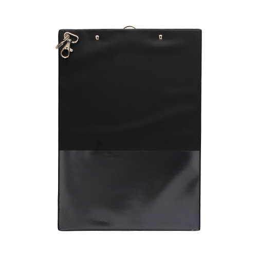 Deska klip A4 czarna  karabińczyk Biurfol