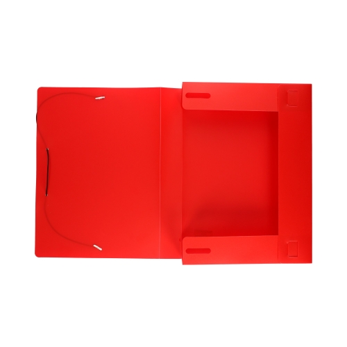 Teczka gumka czerwona 40mm Biurfol TG-04