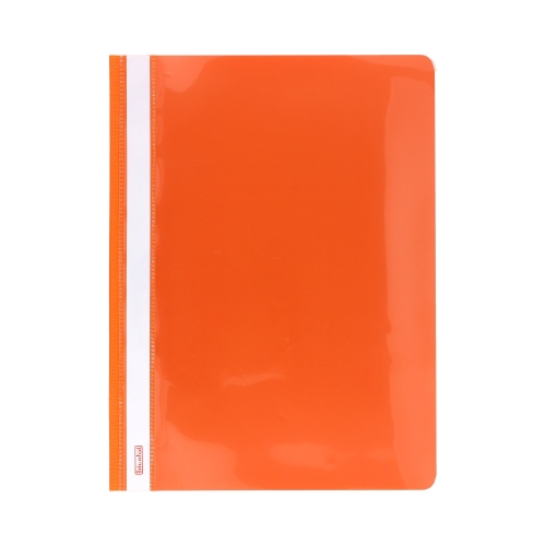 Skoroszyt sztywny A4/PCV pomarańczowy Biurfol ST-01