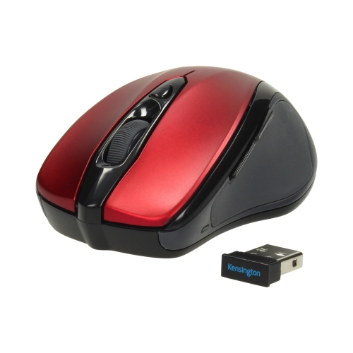 Mysz optyczna bezprzewodowa czerwona Kensington ProFit