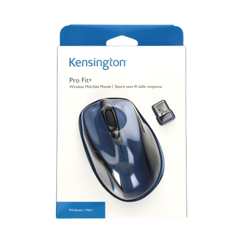Mysz optyczna bezprzewodowa niebieska Kensington ProFit