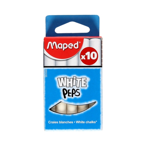 Kreda biała 10 szt. w opak. Maped