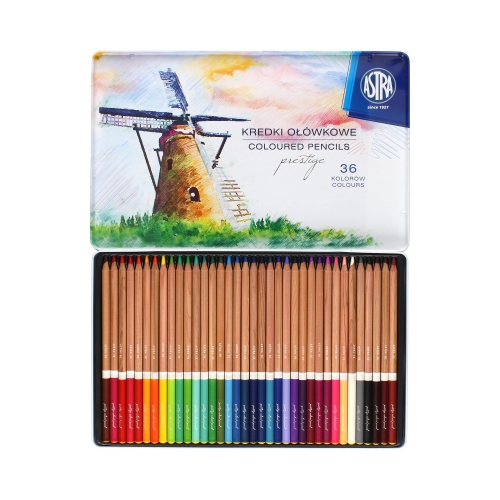 Kredki ołówkowe 36kol Prestige Astra 312117003