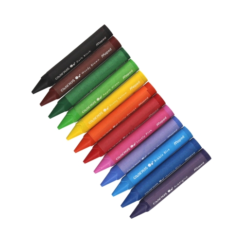 Kredki woskowe dla maluszków 12kol Jumbo Colorpeps Maped 861311