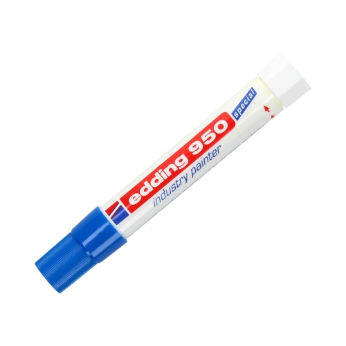 Marker przemysłowy 10.0mm niebieski okrągły Edding 950