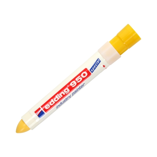 Marker przemysłowy 10.0mm żółty okrągły Edding 950