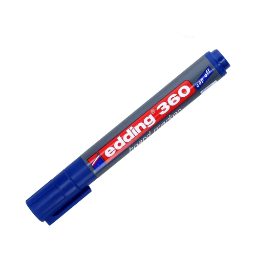 Marker tablic 1.5-3.0mm niebieski okrągły Edding 360
