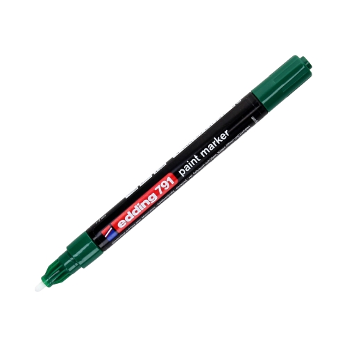 Marker olejowy 1.0-2.0mm zielony okrągły Edding 791
