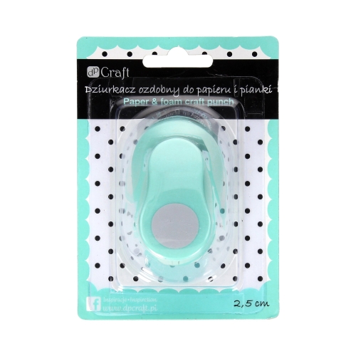 Dziurkacz ozdobny papier/pianka 2,5cm Koło