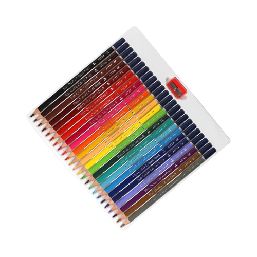 Kredki ołówkowe 24kol trójkątna Astra