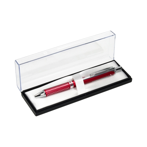 Pióro kulkowe automatyczne 0.7mm czerwona obudowa Energel BL407